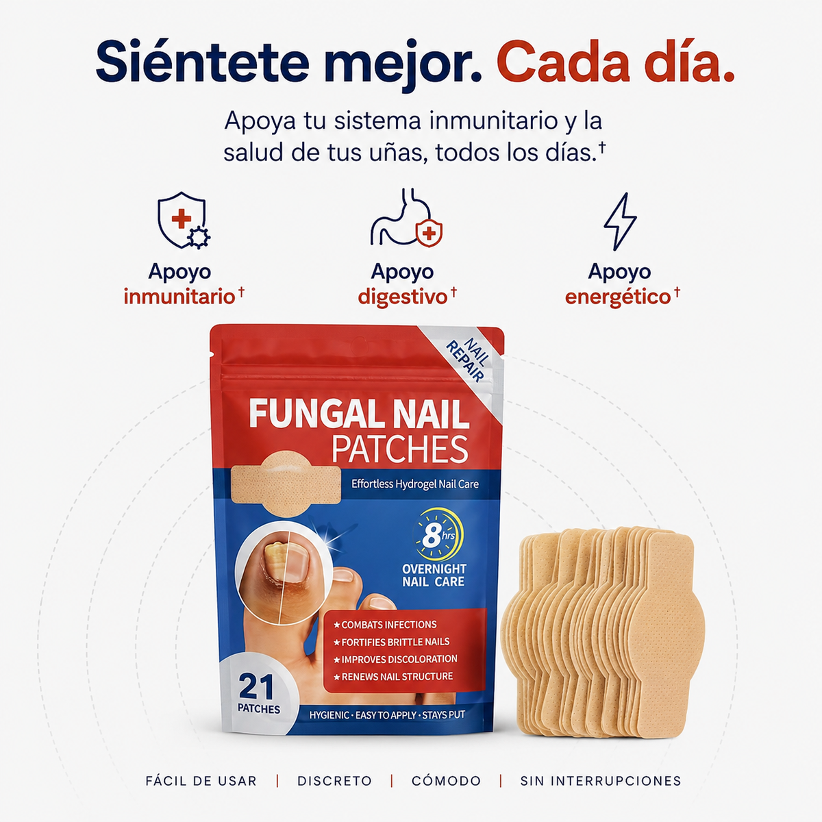 Naily™ | Parches para el cuidado de las uñas